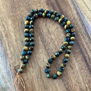 Loose Strand Tigers Eye Stones 15.5”